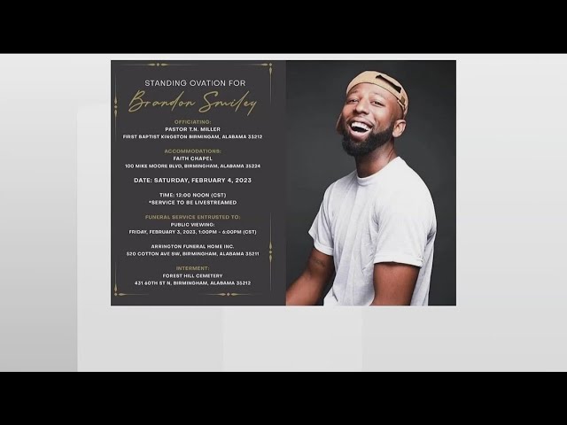 Funeral details for Brandon Smiley, Rickey Smiley son