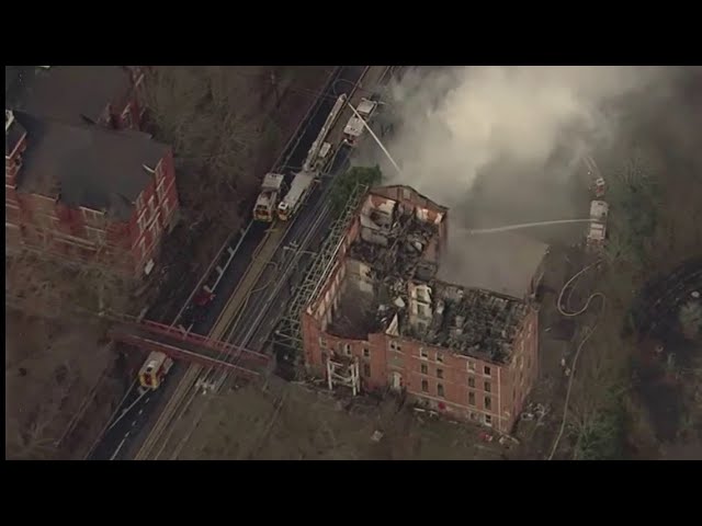 One of Atlanta's oldest landmarks charred after fire