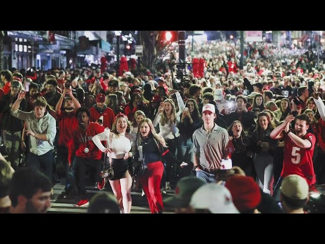 Over $50K damage done in Athens after UGA Bulldog CFP Championship win