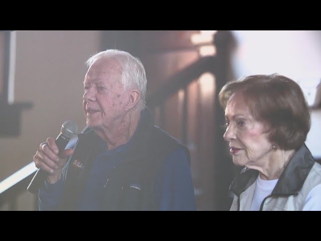 Plains community support for Jimmy Carter, his family