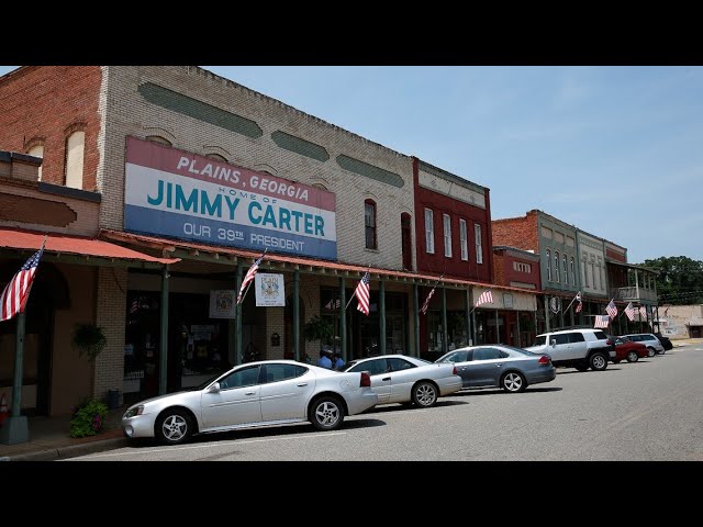 Jimmy Carter's connection to Plains, a small south Georgia town he fell in love with